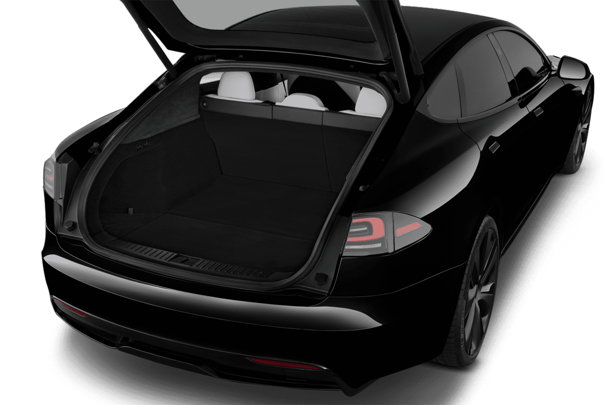 Kofferraum eines Tesla Model S