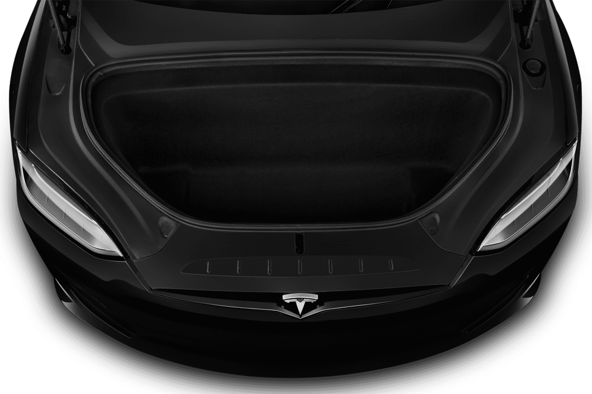 Motorraum eines Tesla Model X