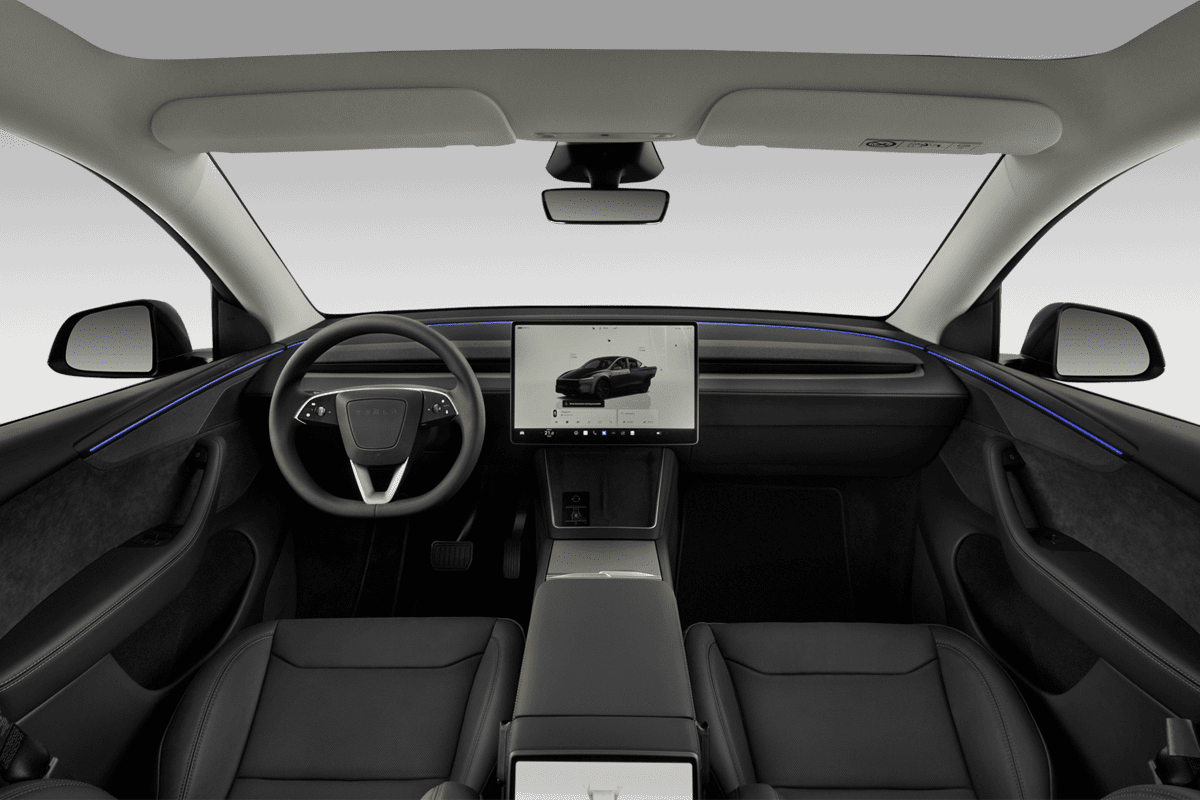 Armaturenbrett eines Tesla Model Y