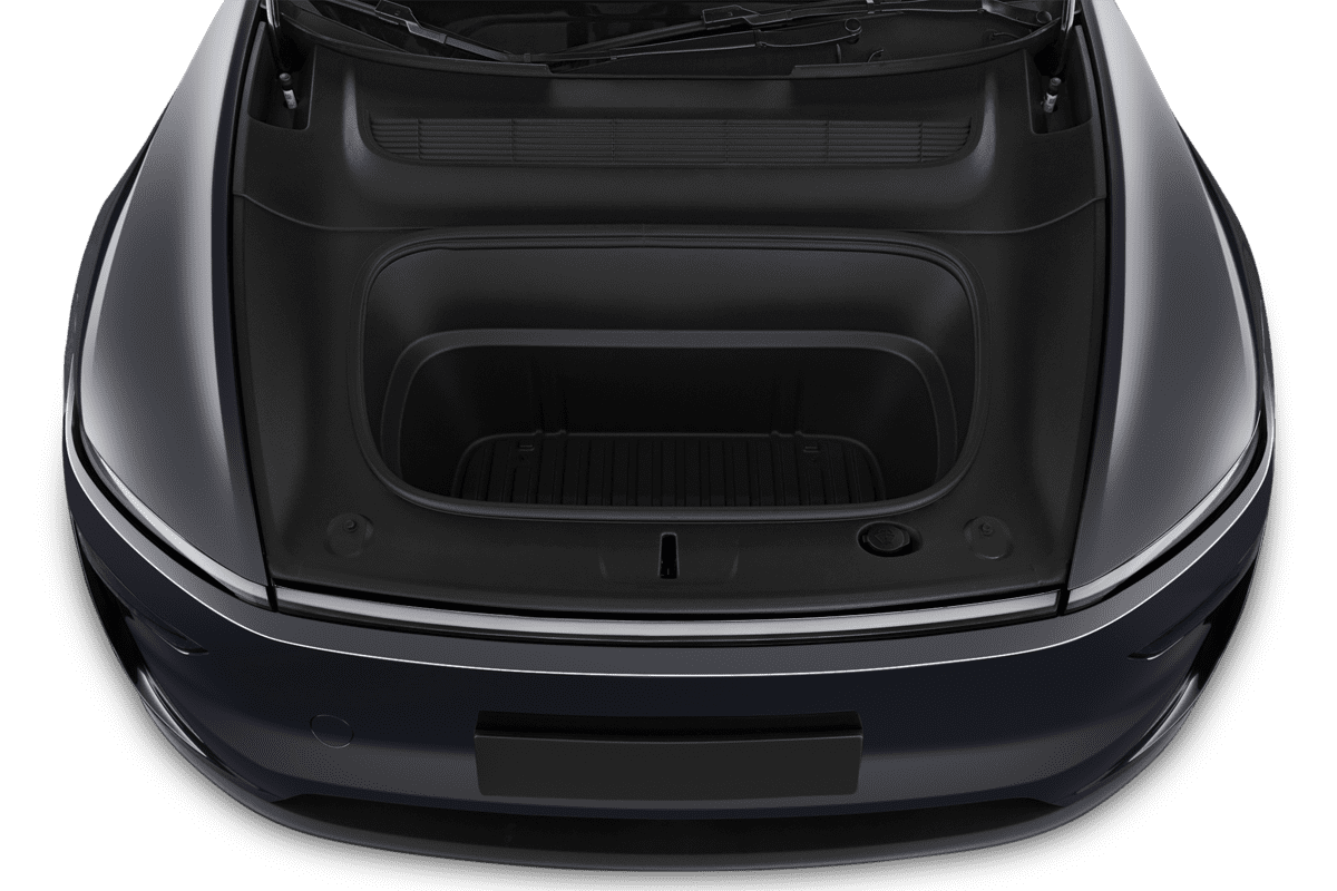 Motorraum eines Tesla Model Y