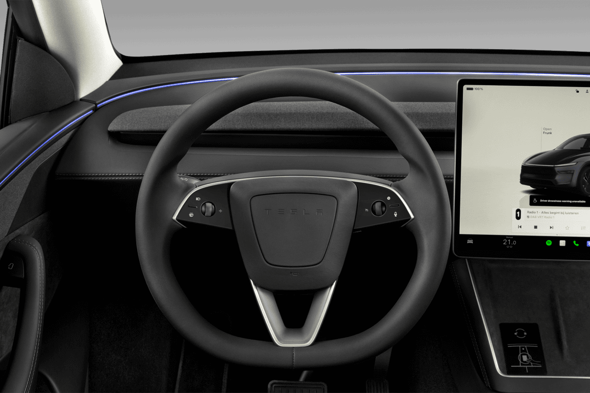 Lenkrad eines Tesla Model Y