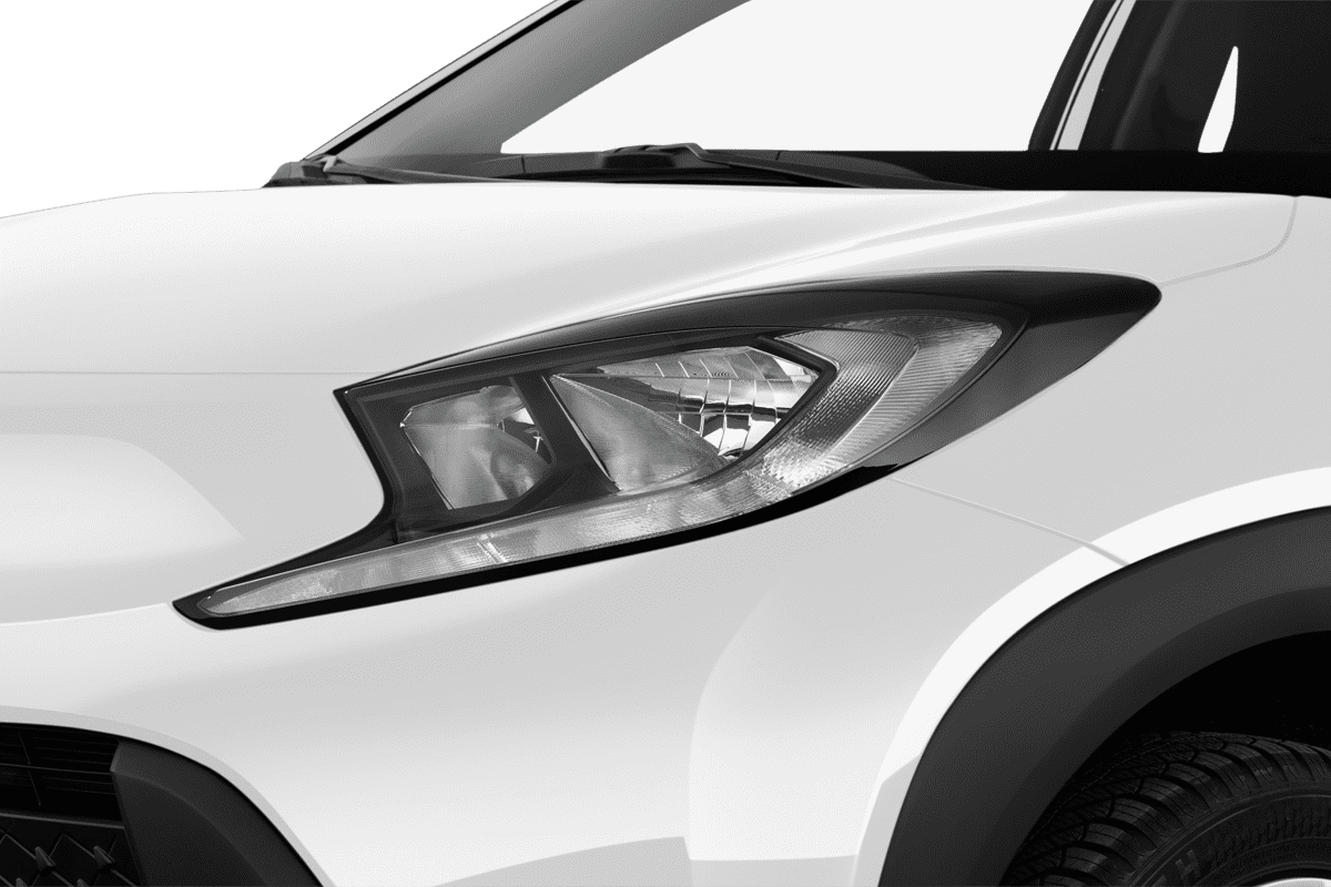 Frontscheinwerfer eines Toyota Aygo X