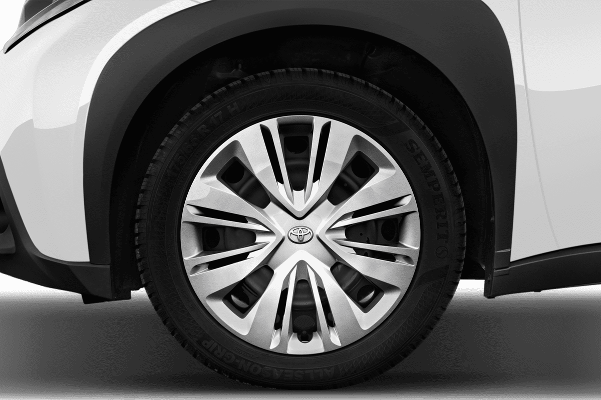 Radkappe oder Felge eines Toyota Aygo X