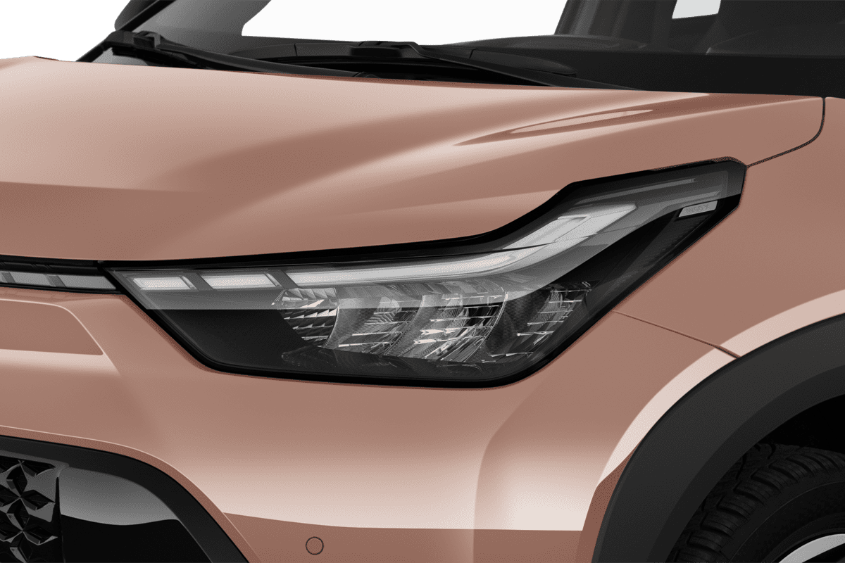 Frontscheinwerfer eines Toyota Aygo X Hybrid 
