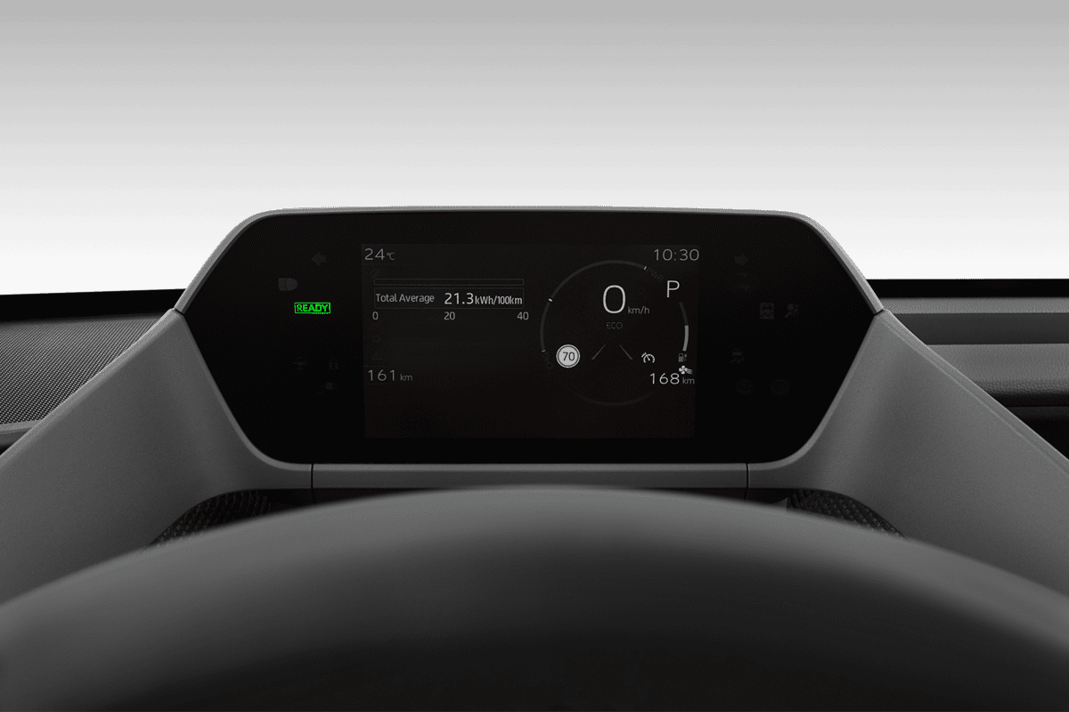 Kombiinstrument eines Toyota bZ4X