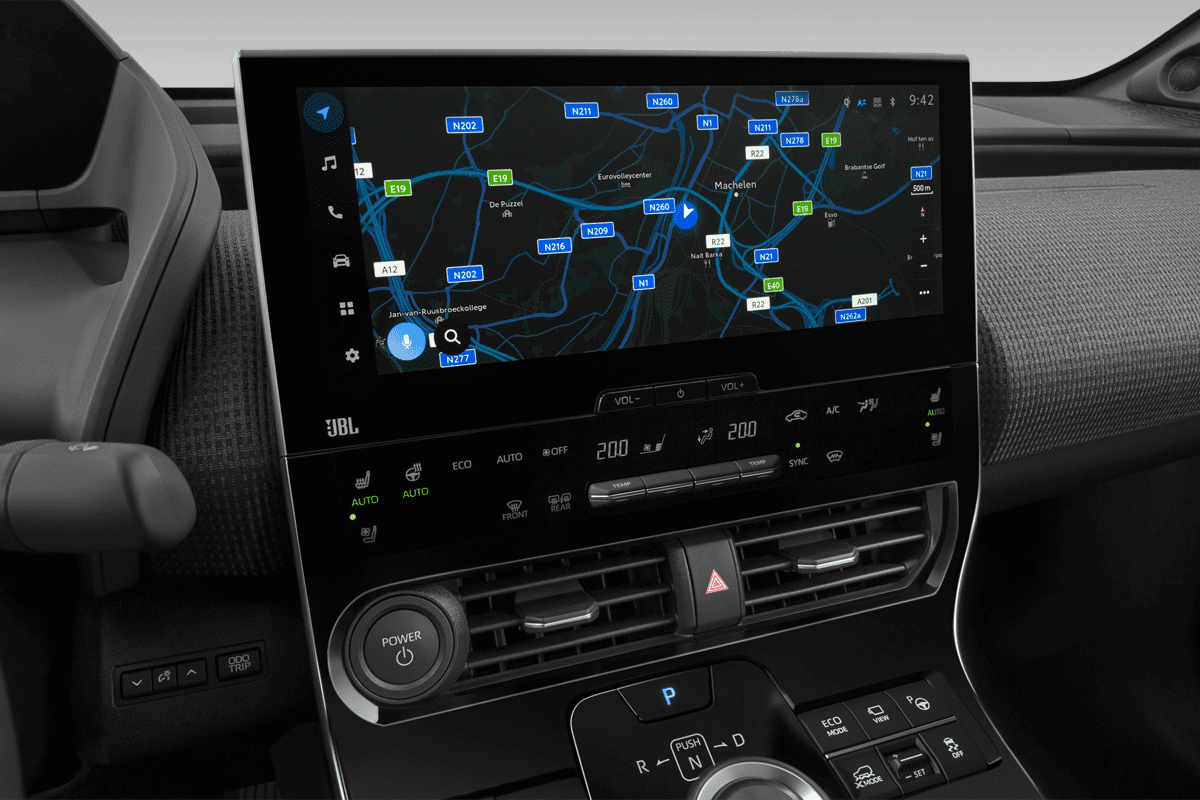 Mittelkonsole eines Toyota bZ4X