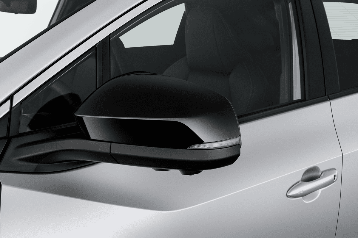 Rückspiegel eines Toyota bZ4X