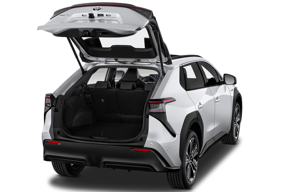 Kofferraum eines Toyota bZ4X