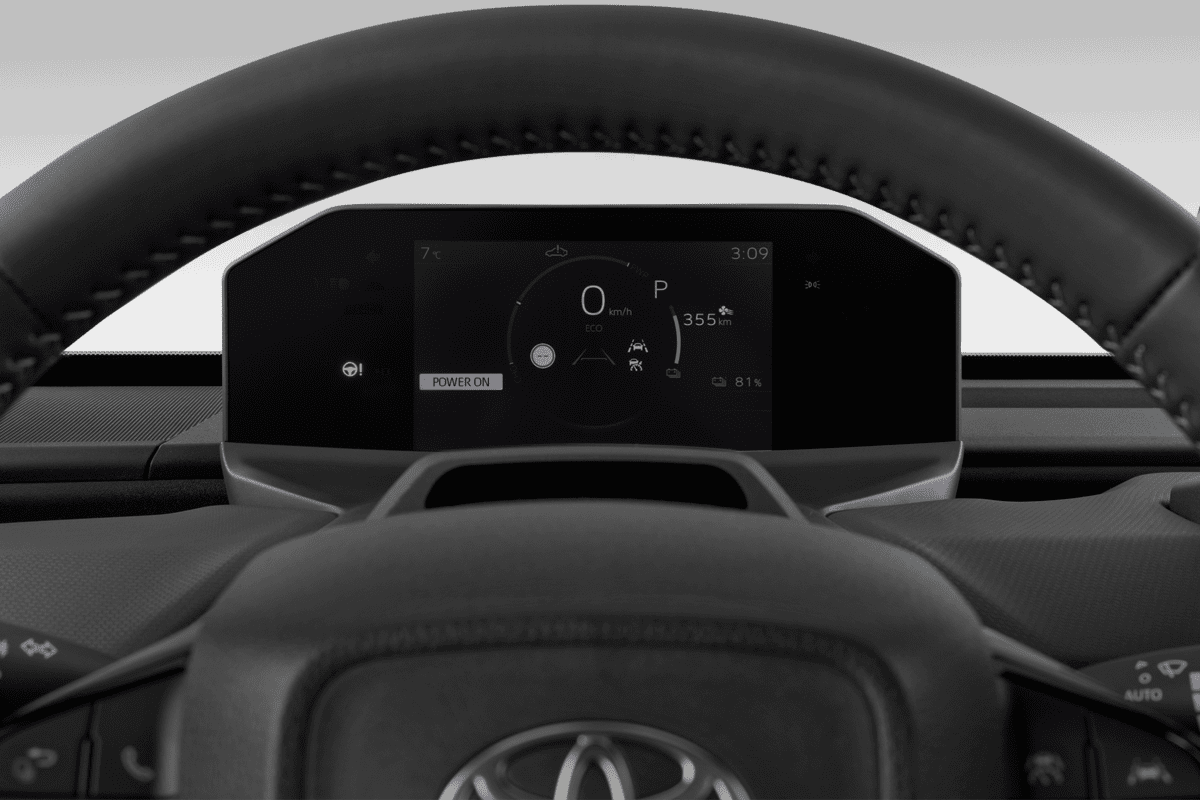 Kombiinstrument eines Toyota bZ4X