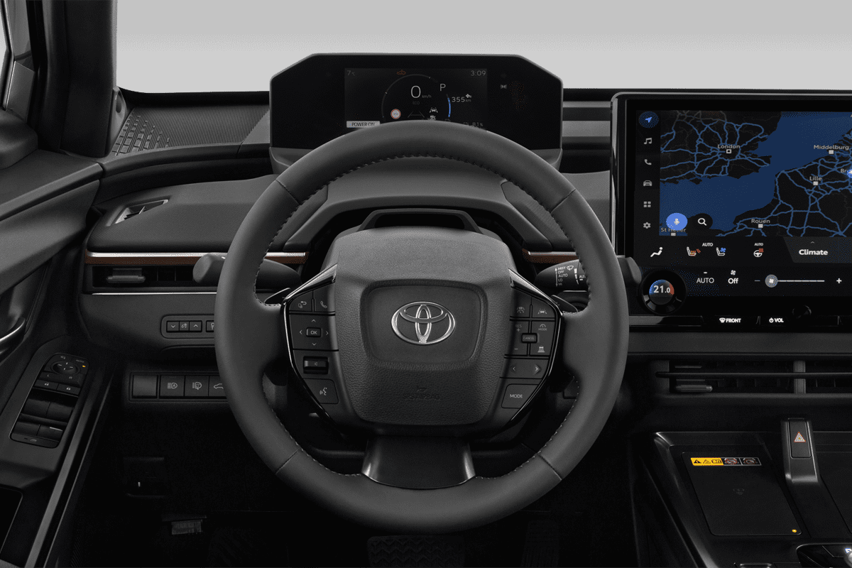 Lenkrad eines Toyota bZ4X