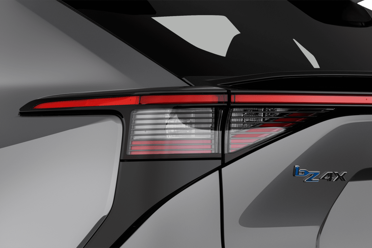 Heckleuchten eines Toyota bZ4X