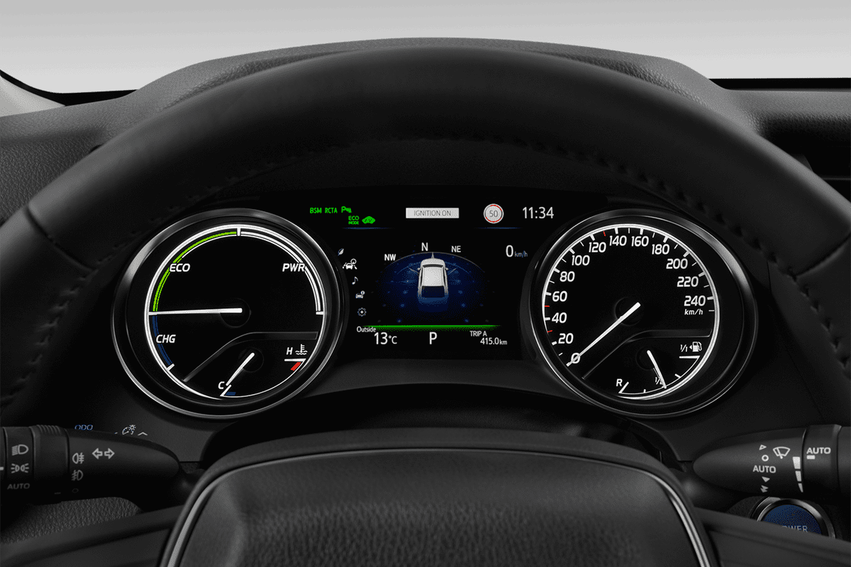 Kombiinstrument eines Toyota Camry