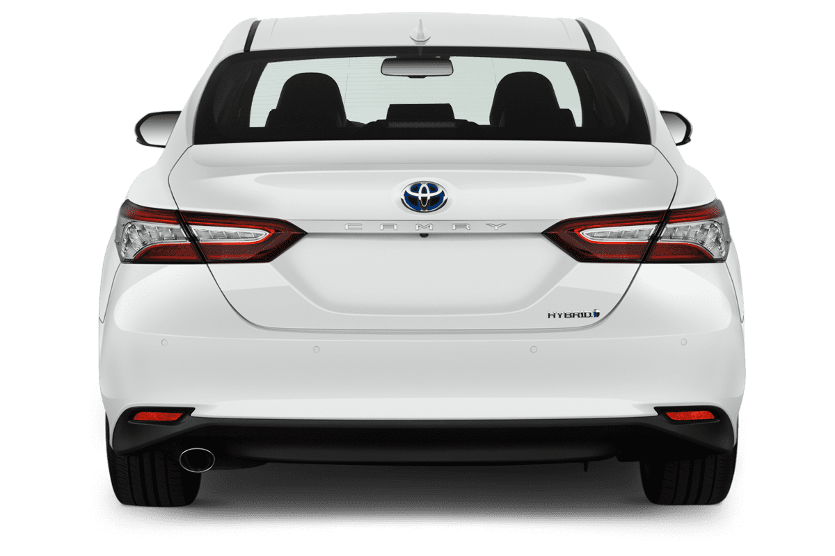 Heckansicht eines Toyota Camry