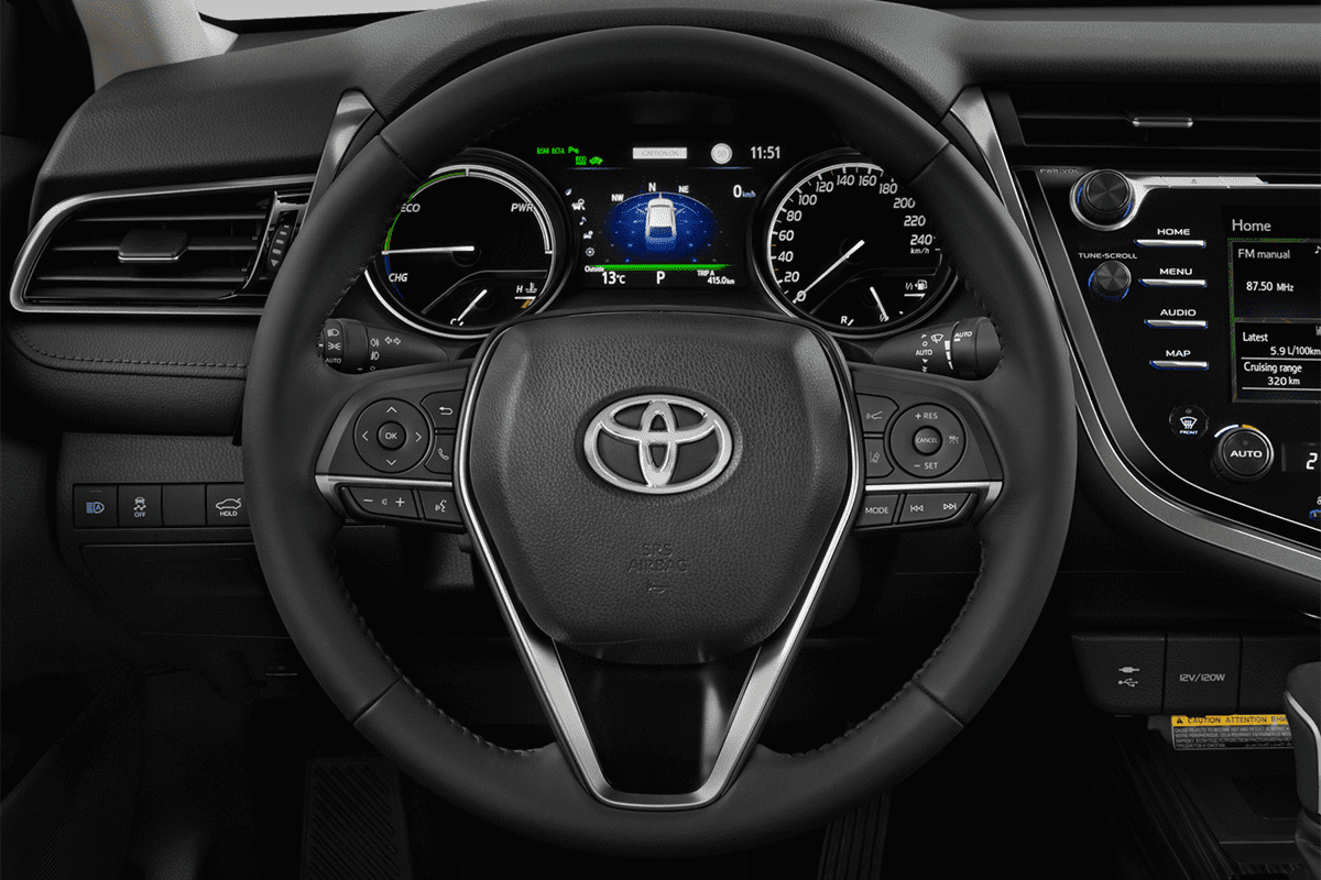 Lenkrad eines Toyota Camry