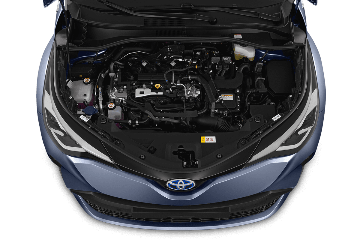Motorraum eines Toyota C-HR