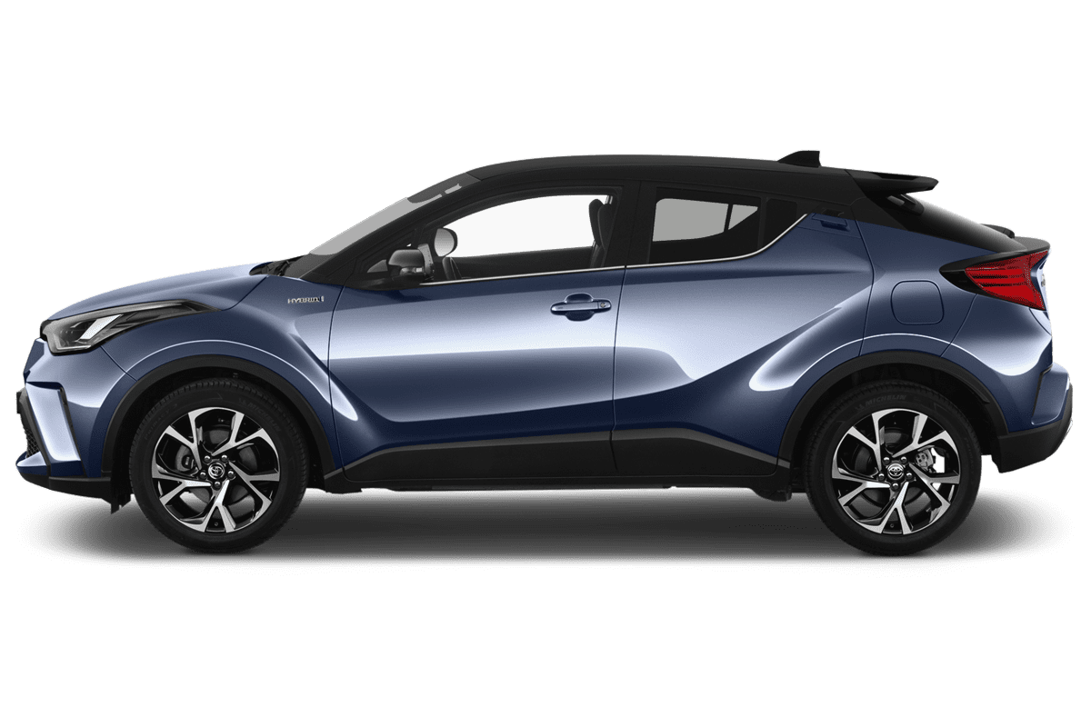 Seitenansicht eines Toyota C-HR