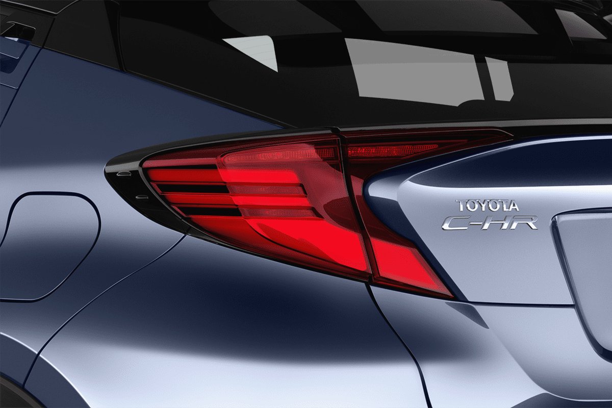 Heckleuchten eines Toyota C-HR