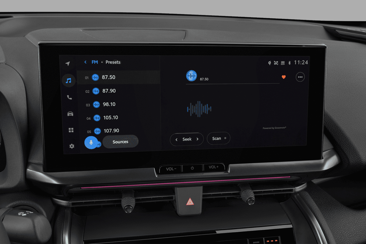 Audiosystem eines Toyota C-HR Hybrid 