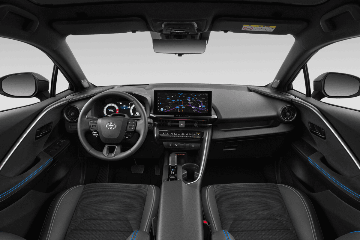 Armaturenbrett eines Toyota C-HR Hybrid 