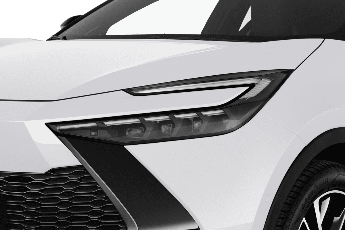 Frontscheinwerfer eines Toyota C-HR Hybrid 