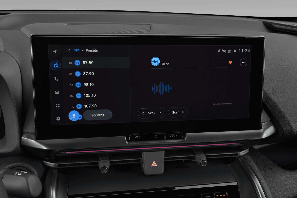 Audiosystem eines Toyota C-HR Plug-in-Hybrid