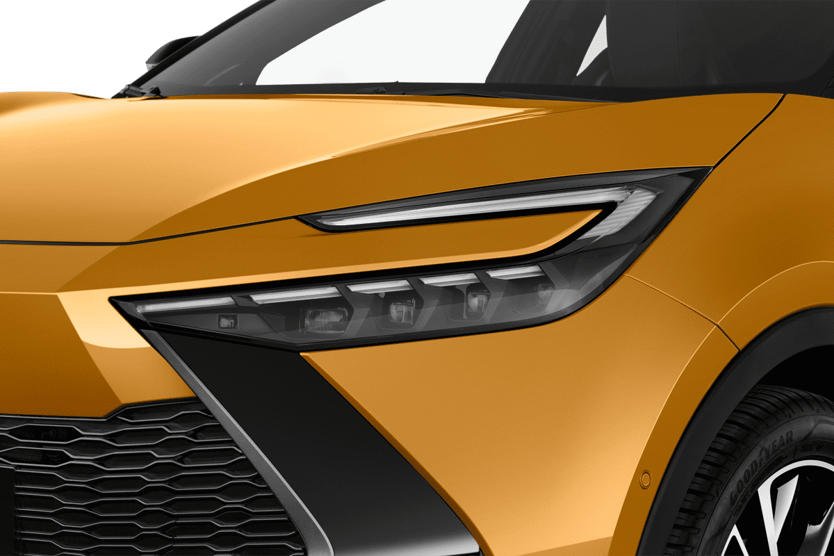 Frontscheinwerfer eines Toyota C-HR Plug-in-Hybrid