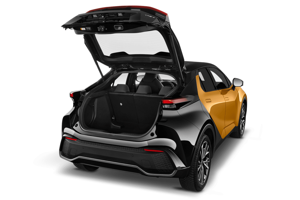 Kofferraum eines Toyota C-HR Plug-in-Hybrid