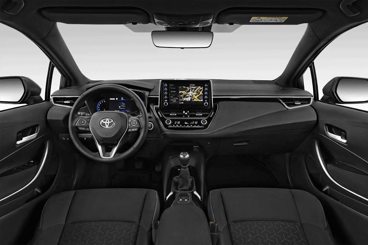 Armaturenbrett eines Toyota Corolla