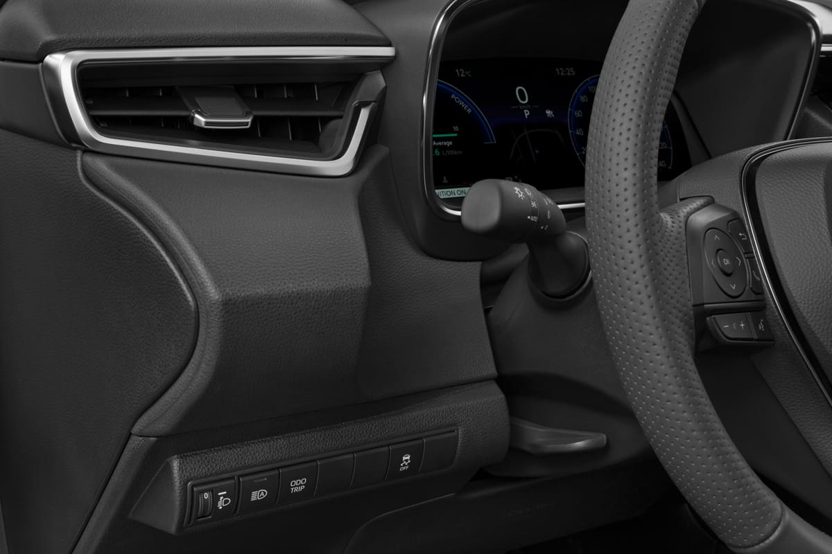 Lüftung eines Toyota Corolla Hybrid