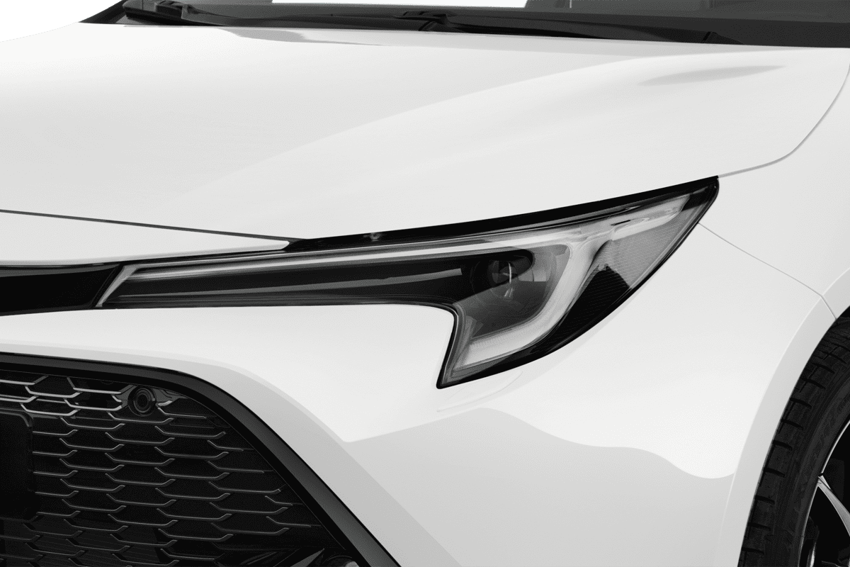 Frontscheinwerfer eines Toyota Corolla Hybrid