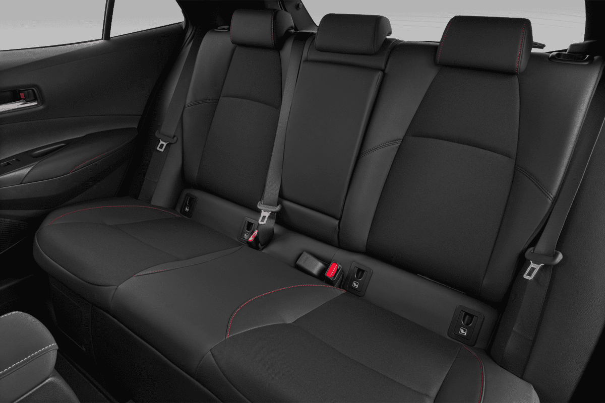 Rücksitzbank eines Toyota Corolla Hybrid