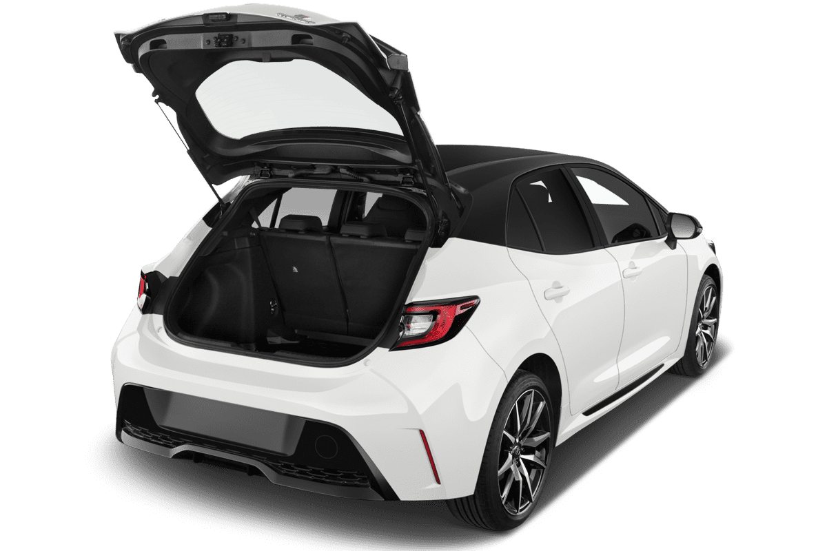 Kofferraum eines Toyota Corolla Hybrid