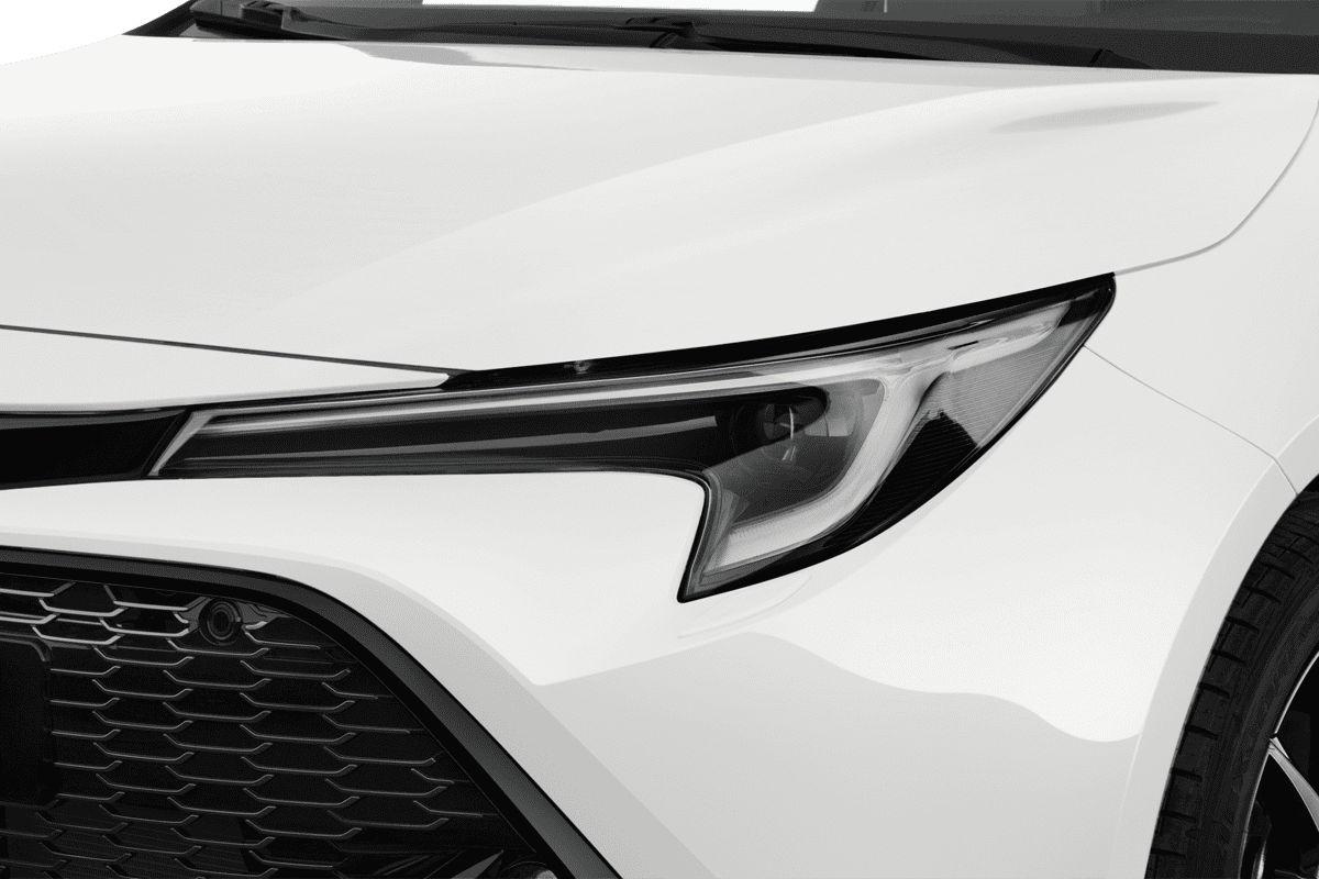 Frontscheinwerfer eines Toyota Corolla Hybrid