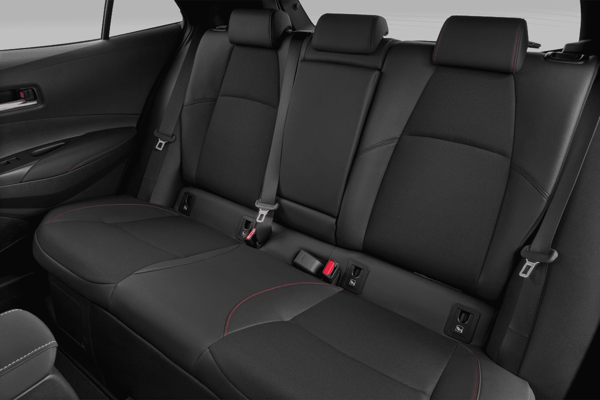 Rücksitzbank eines Toyota Corolla Hybrid