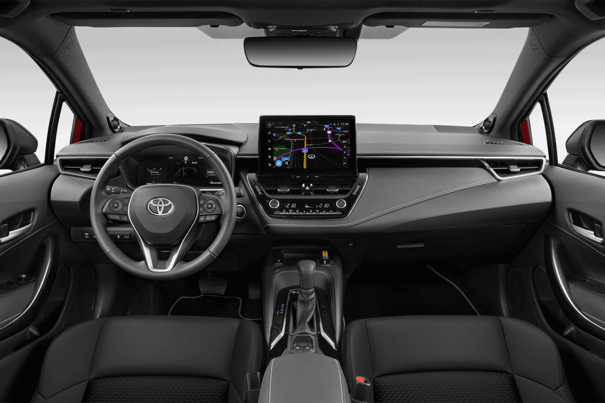 Armaturenbrett eines Toyota Corolla Touring Sports Hybrid