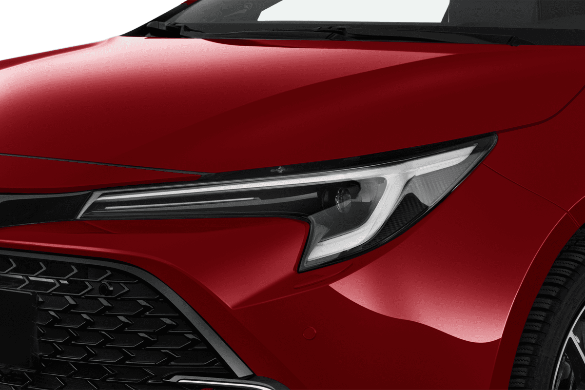 Frontscheinwerfer eines Toyota Corolla Touring Sports Hybrid