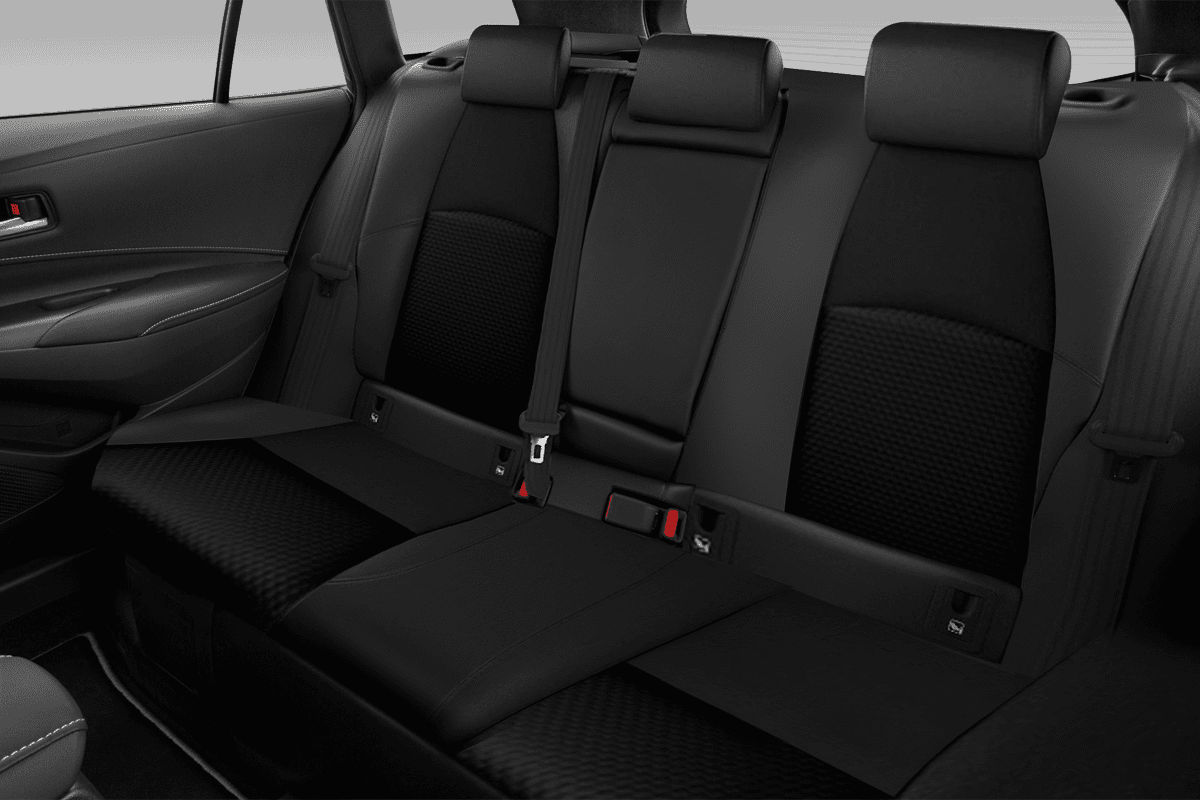 Rücksitzbank eines Toyota Corolla Touring Sports Hybrid