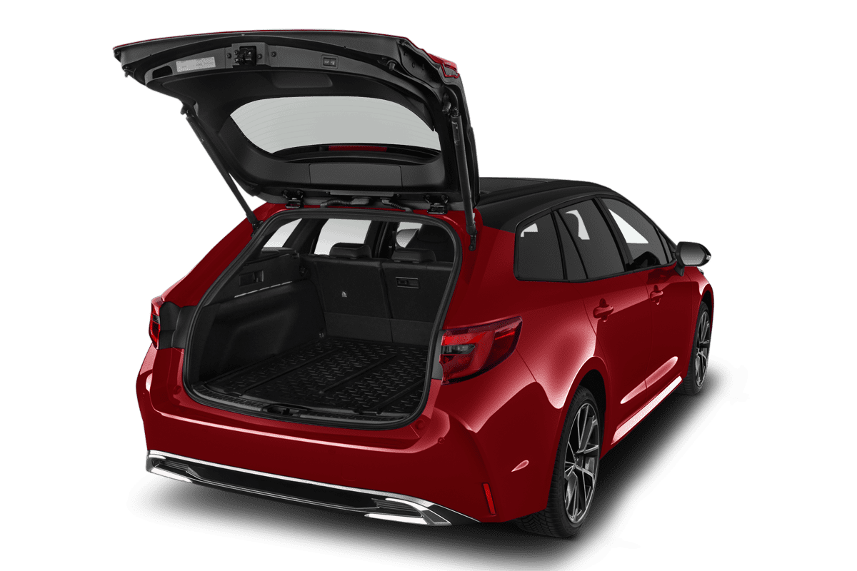 Kofferraum eines Toyota Corolla Touring Sports Hybrid