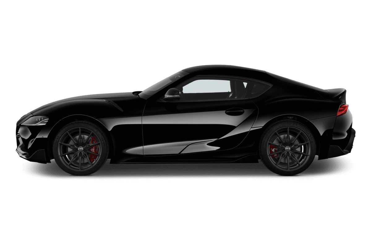 Seitenansicht eines Toyota GR Supra