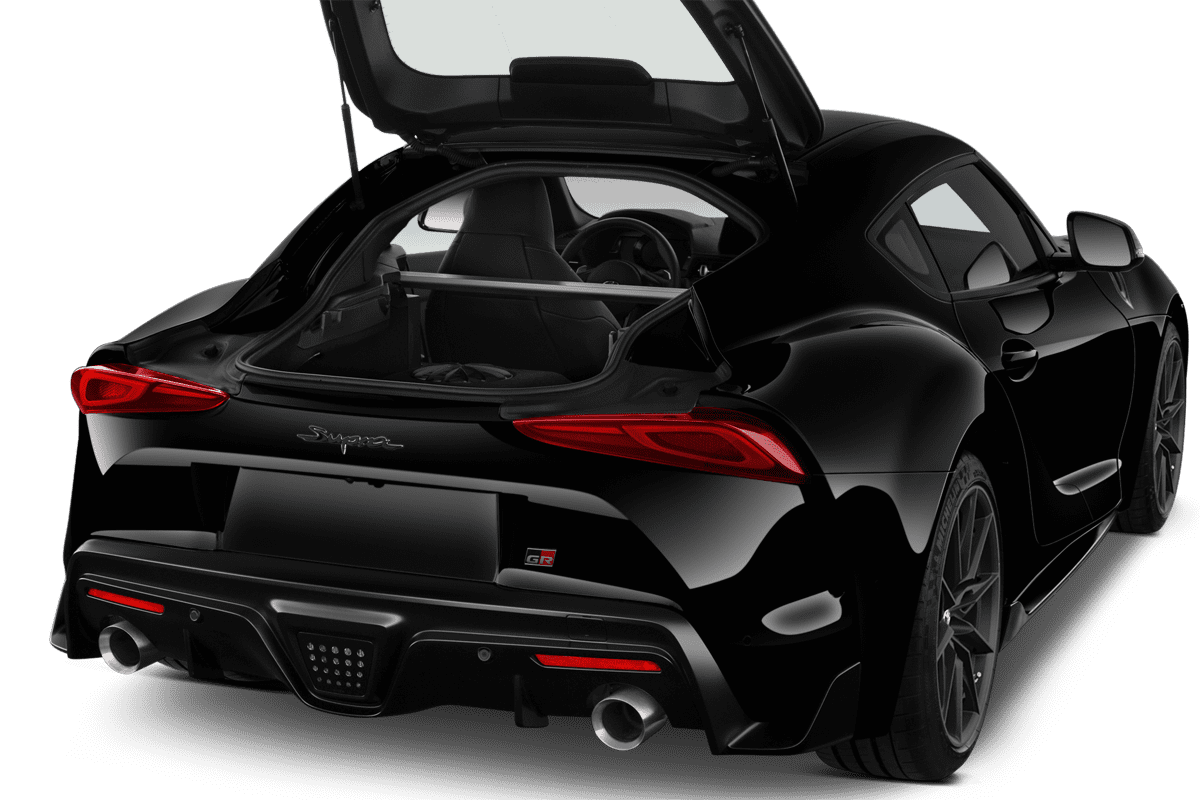 Kofferraum eines Toyota GR Supra