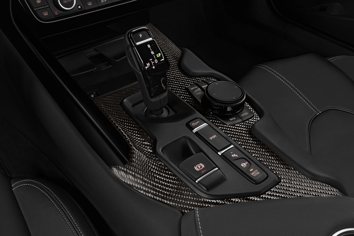 Schaltknüppel eines Toyota GR Supra