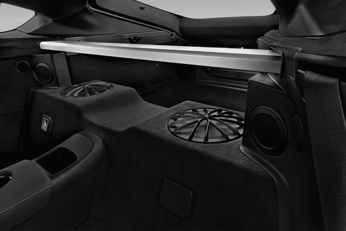 Rücksitzbank eines Toyota GR Supra