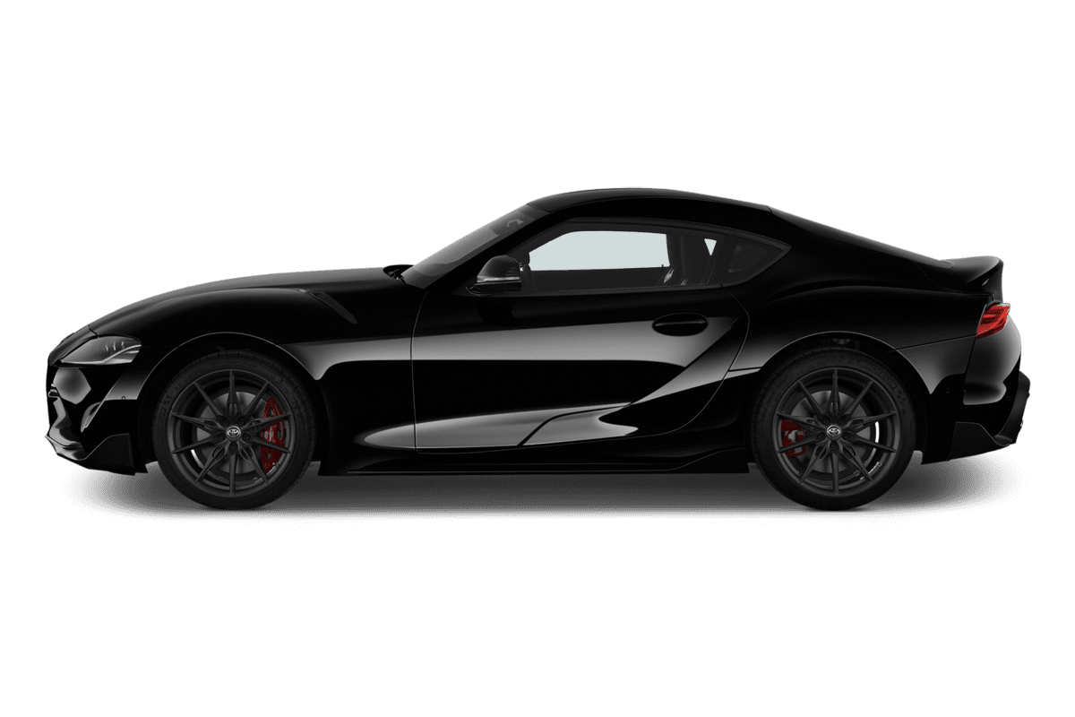 Seitenansicht eines Toyota GR Supra