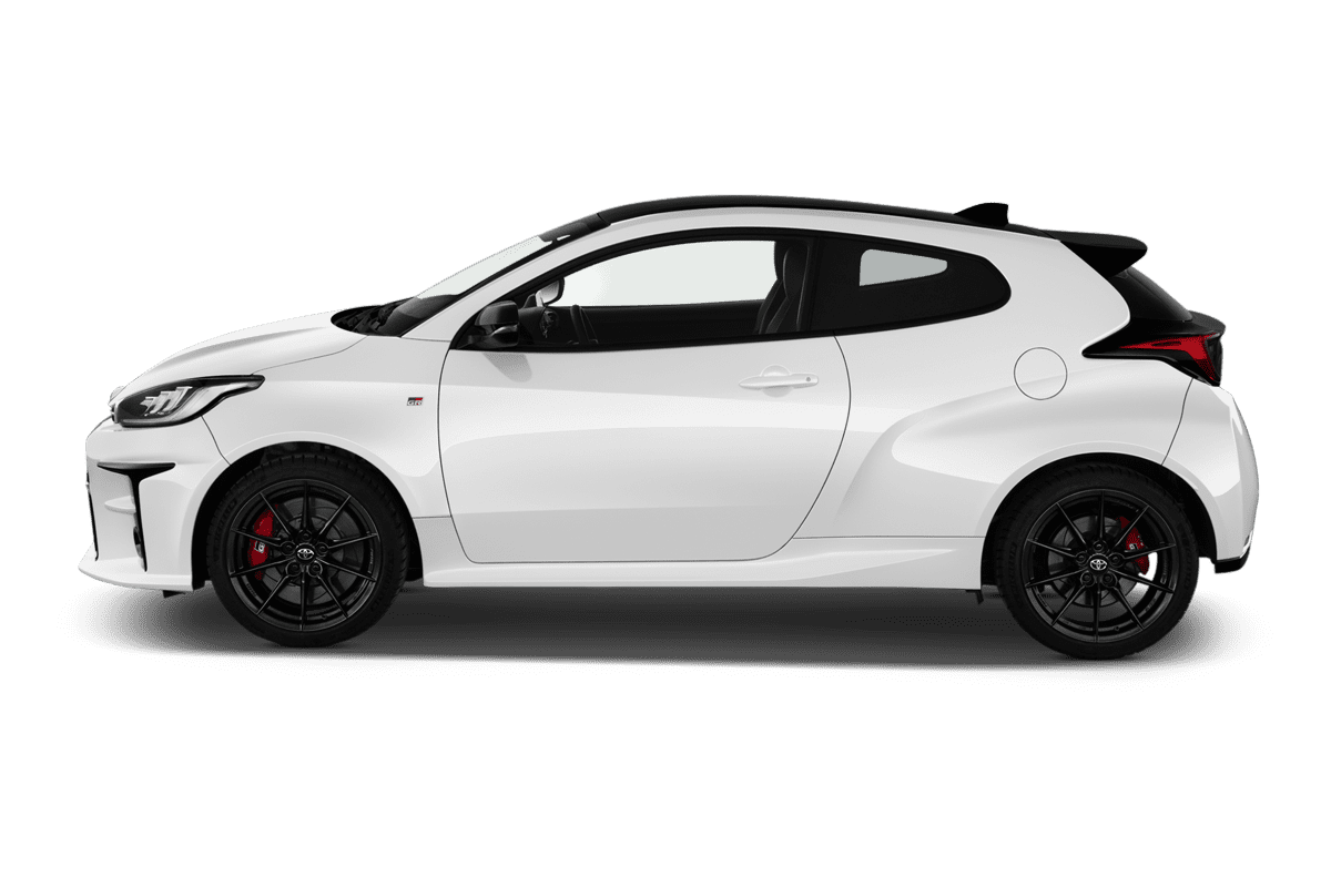 Seitenansicht eines Toyota Yaris GR