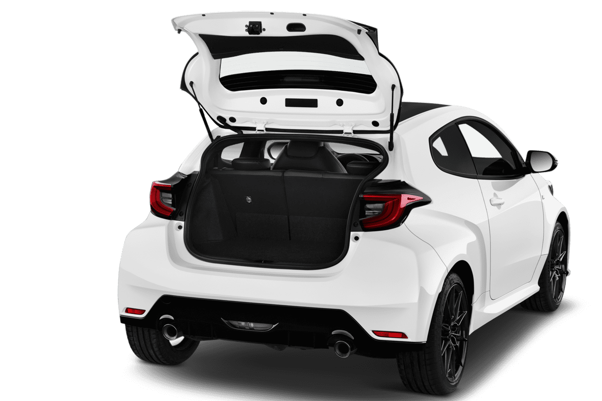 Kofferraum eines Toyota Yaris GR