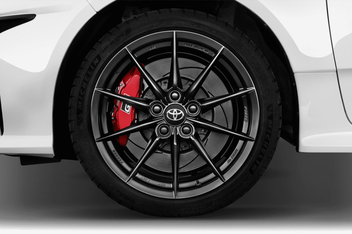 Radkappe oder Felge eines Toyota Yaris GR