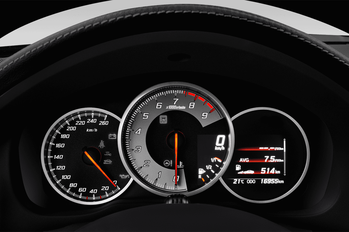 Kombiinstrument eines Toyota GT 86