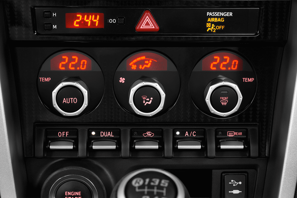 Klimasteuerung eines Toyota GT 86