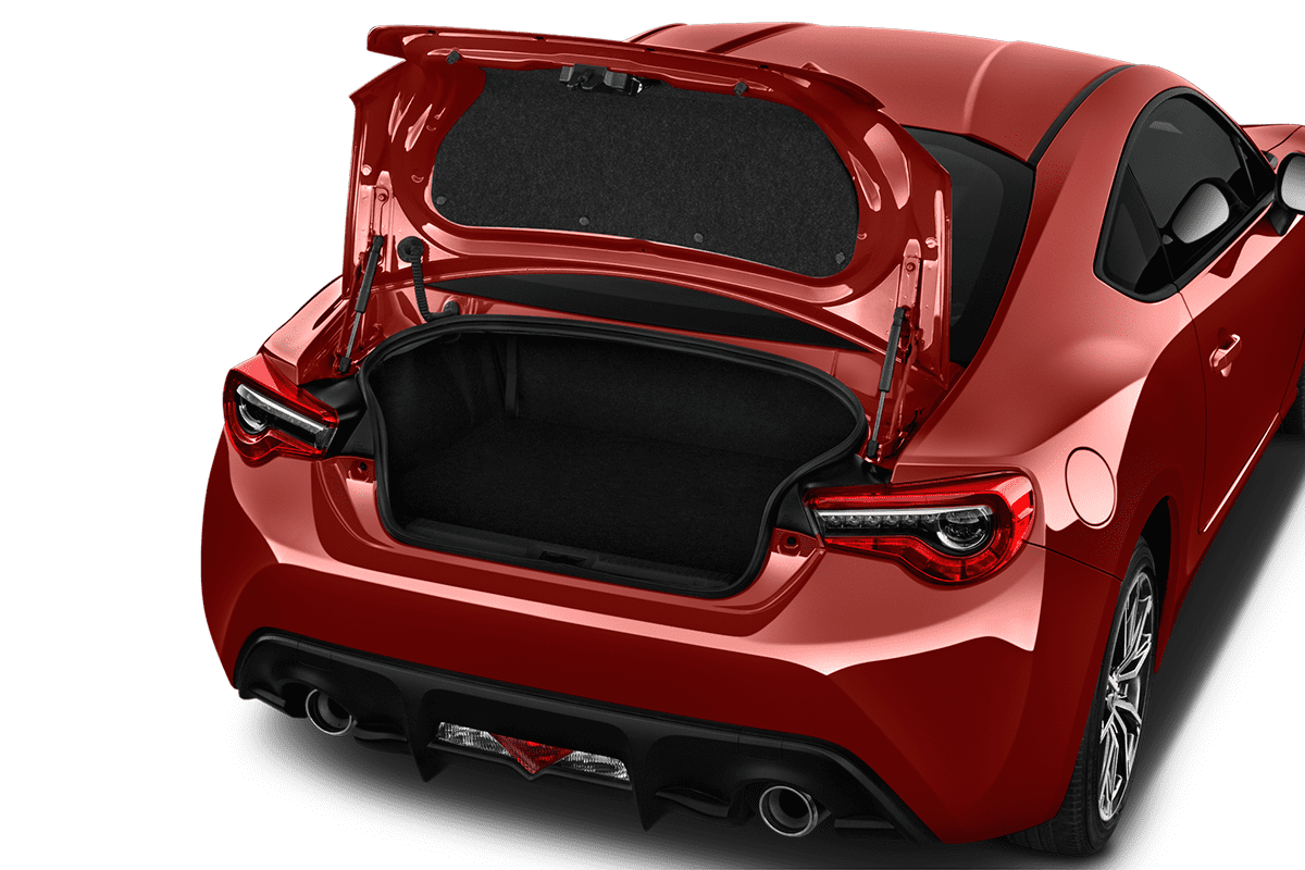 Kofferraum eines Toyota GT 86