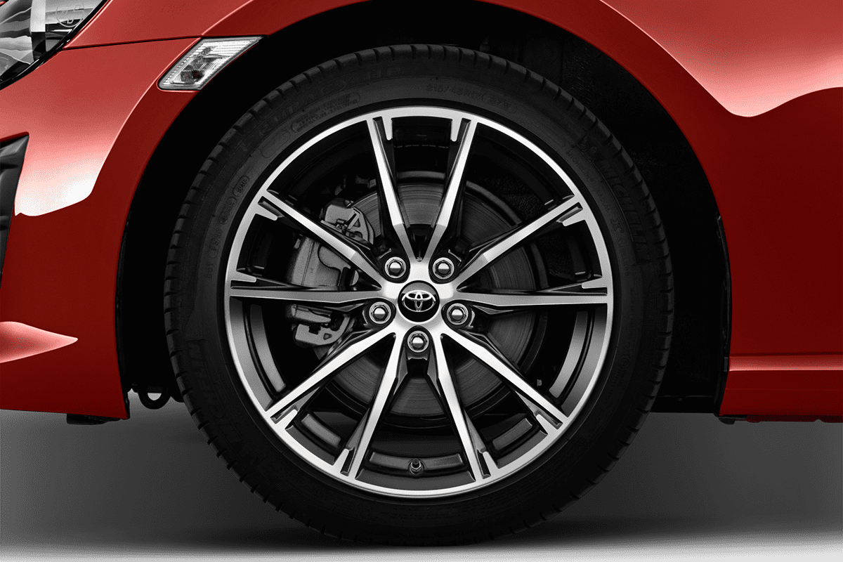 Radkappe oder Felge eines Toyota GT 86